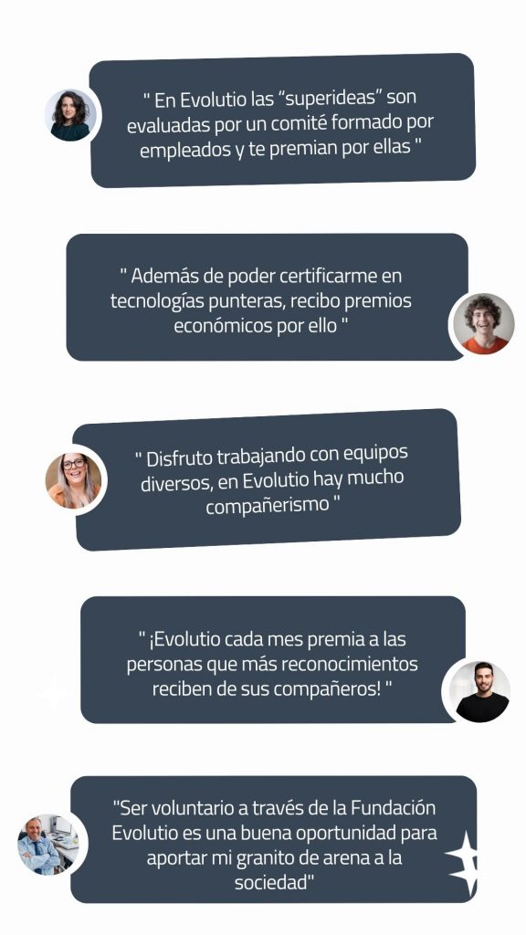 lo que dicen nuestros empleados