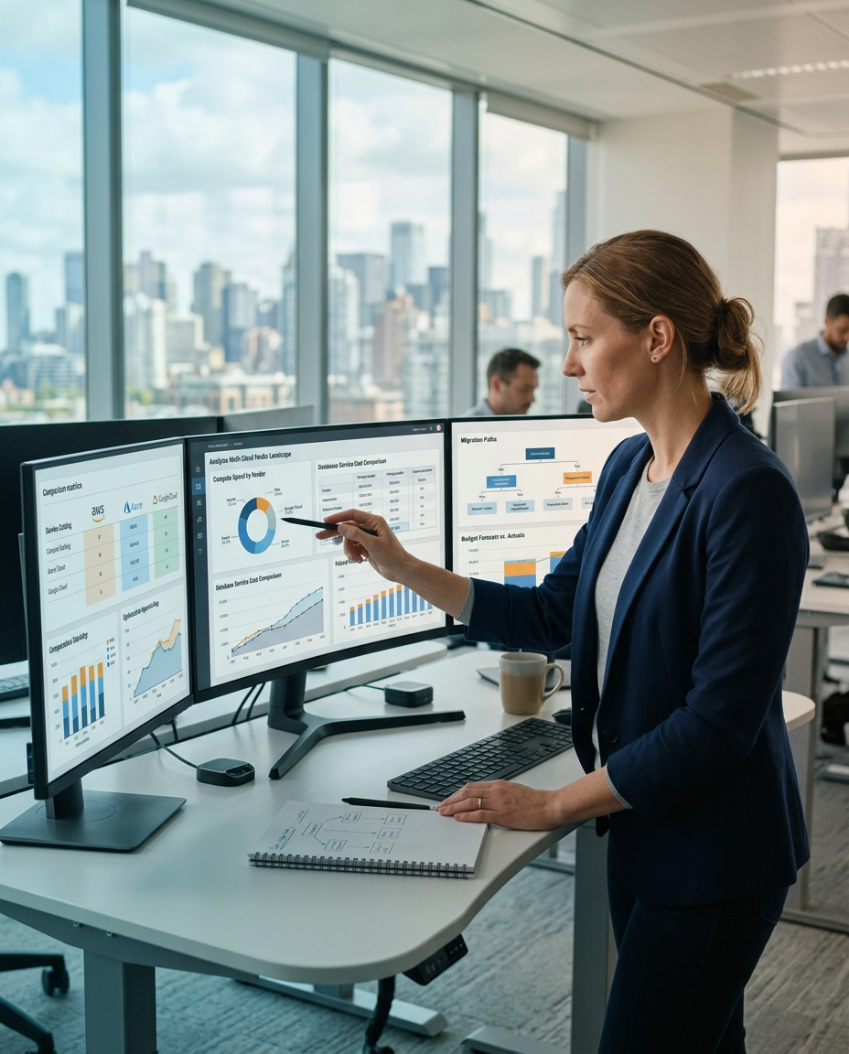 Gestión de servicios de nube pública dentro de una arquitectura multicloud