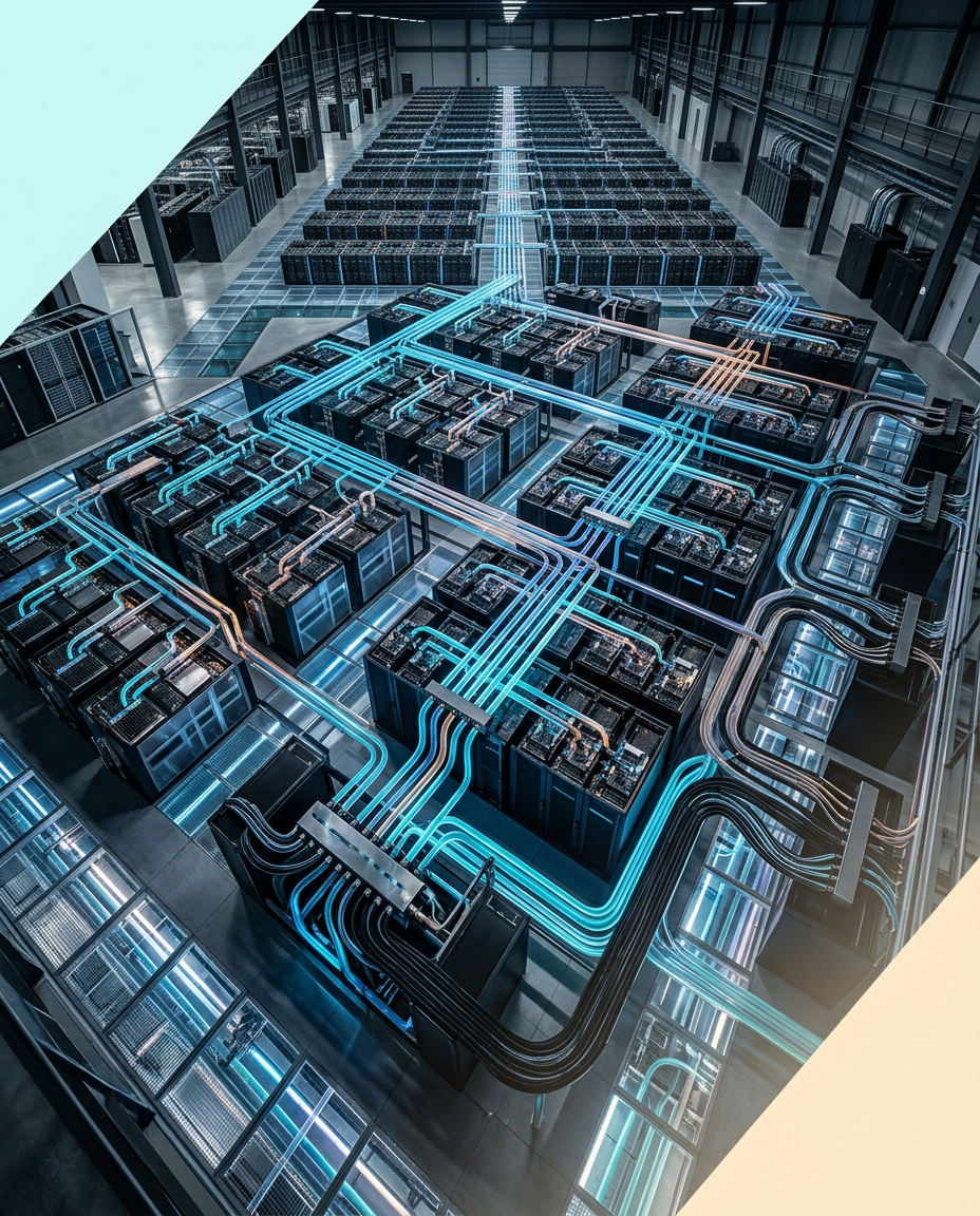 Infraestructura de data center de alta densidad preparada para cargas de IA